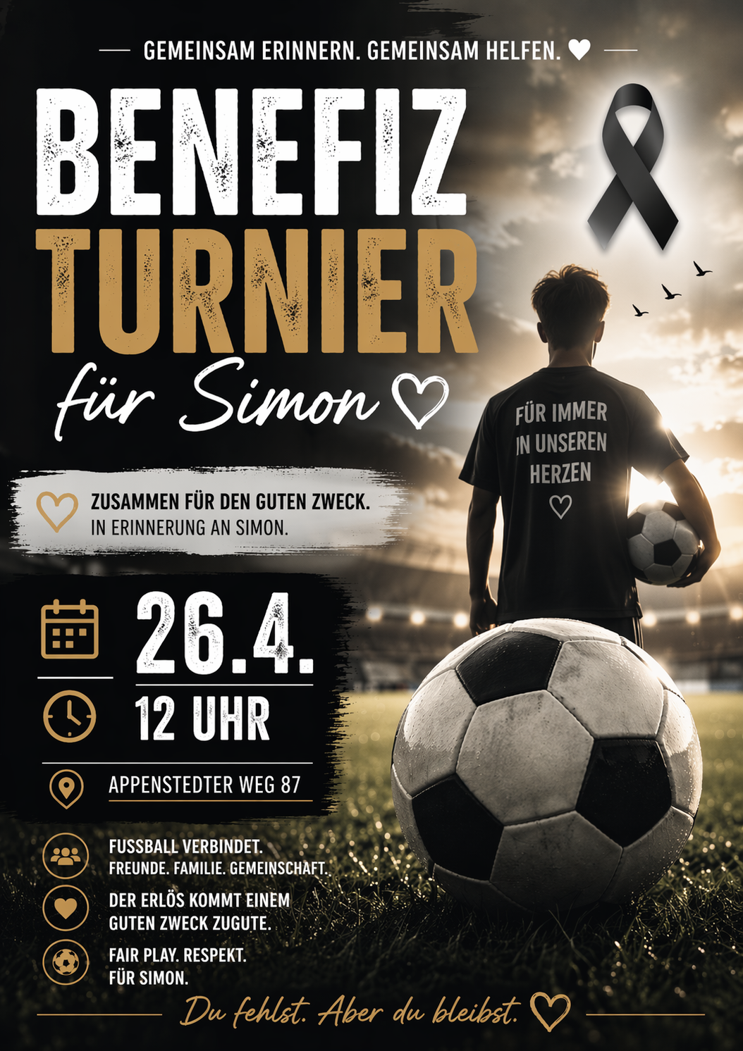 Benefiz Turnier für Simon