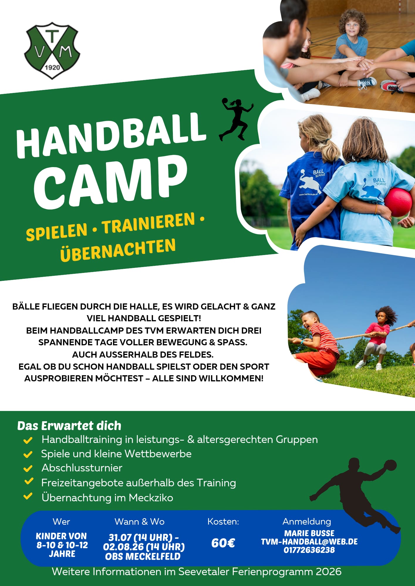 TVM Handballcamp 3107 02082026