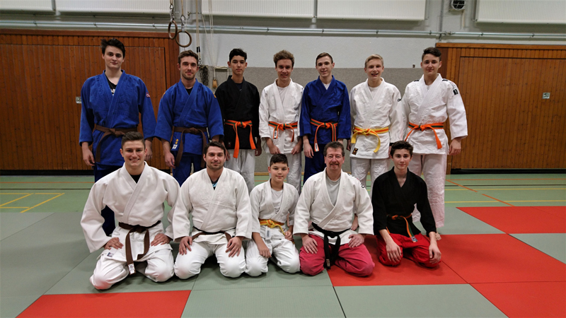 Gruppenfoto Judo