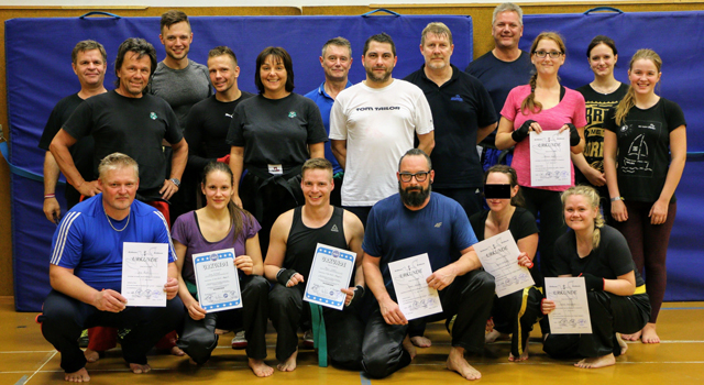 Gruppenfoto Kickboxen