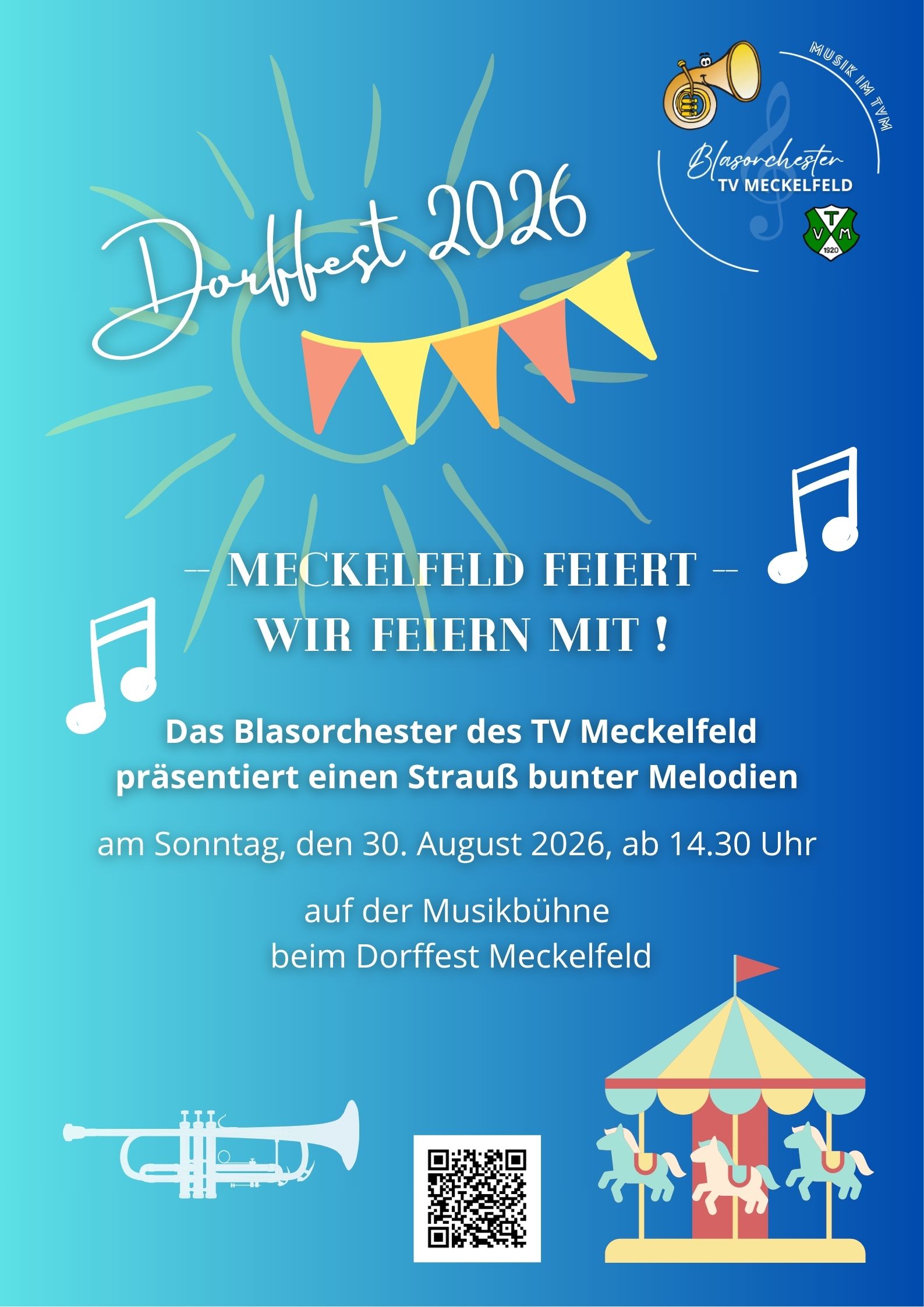 260830 MIT Plakat Dorffest Meckelfeld 2026